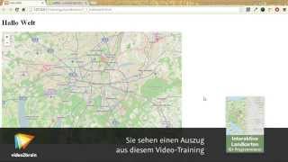 Interaktive Landkarten für Programmierer Tutorial: Hallo Welt – 1. Karte einbinden |video2brain.com