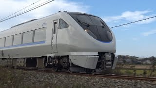 【4K】JR七尾線　特急能登かがり火681系電車　ｻﾜW34編成