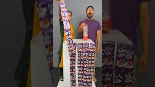 bottle flip and win chocolate challenge part 109 #shorts