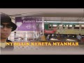 Jelajah Myanmar (episode 3) - Naik Kereta Menyusuri Yangon