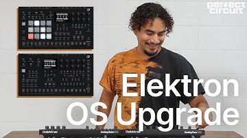 New Elektron OS Features With Analog Four + Analog Rytm MKII Black