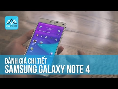 Đánh giá Samsung Note 4