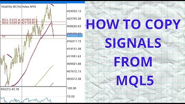 How to copy binary/ deriv profitable trades on Mql5, volatility 75, boom and crash,