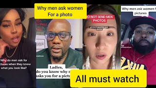 WHY MEN ASK FOR A PHOTO FROM WOMEN 😱