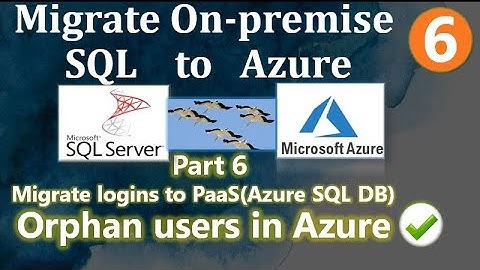 Orphan Users in Azure SQL DB || Part - 6 || Migrate OnPremise SQL to Azure || Ms Azure