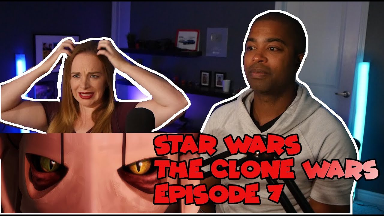My Wife's First Time Watching Star Wars: The Clone Wars Episode 7 "Rising Malevolence" REACTION 🔥