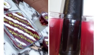 شراب توت الشامي المركز بي أسهل الطرق👌 مع أطيب توتيه شامية😋