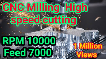 CNC milling machine high speed machining / HASS VF2 VERTICAL CNC MILLING HIGH SPEED CUTTING