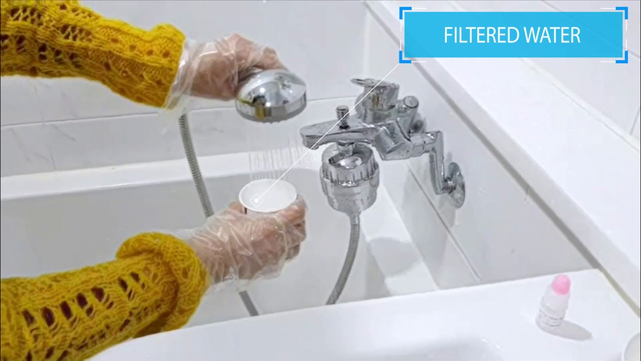 Shower Filter Testing Video - YouTube