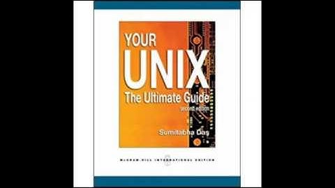 Your Unix The Ultimate Guide