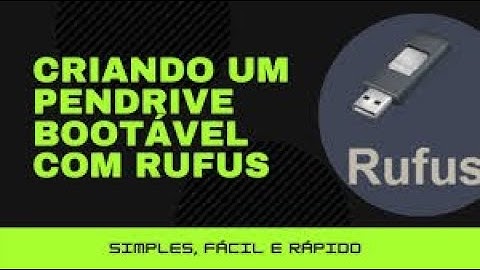 Como Criar Um PENDRIVE BOOTÁVEL Com ISO Do Windows Usando O Rufus 3.20 ( Atualizado 2022 )