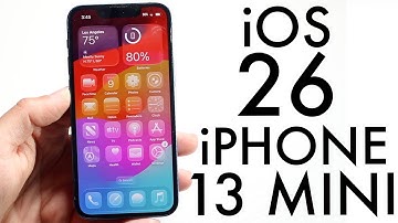 iOS 26 On iPhone 13 Mini! (Review)