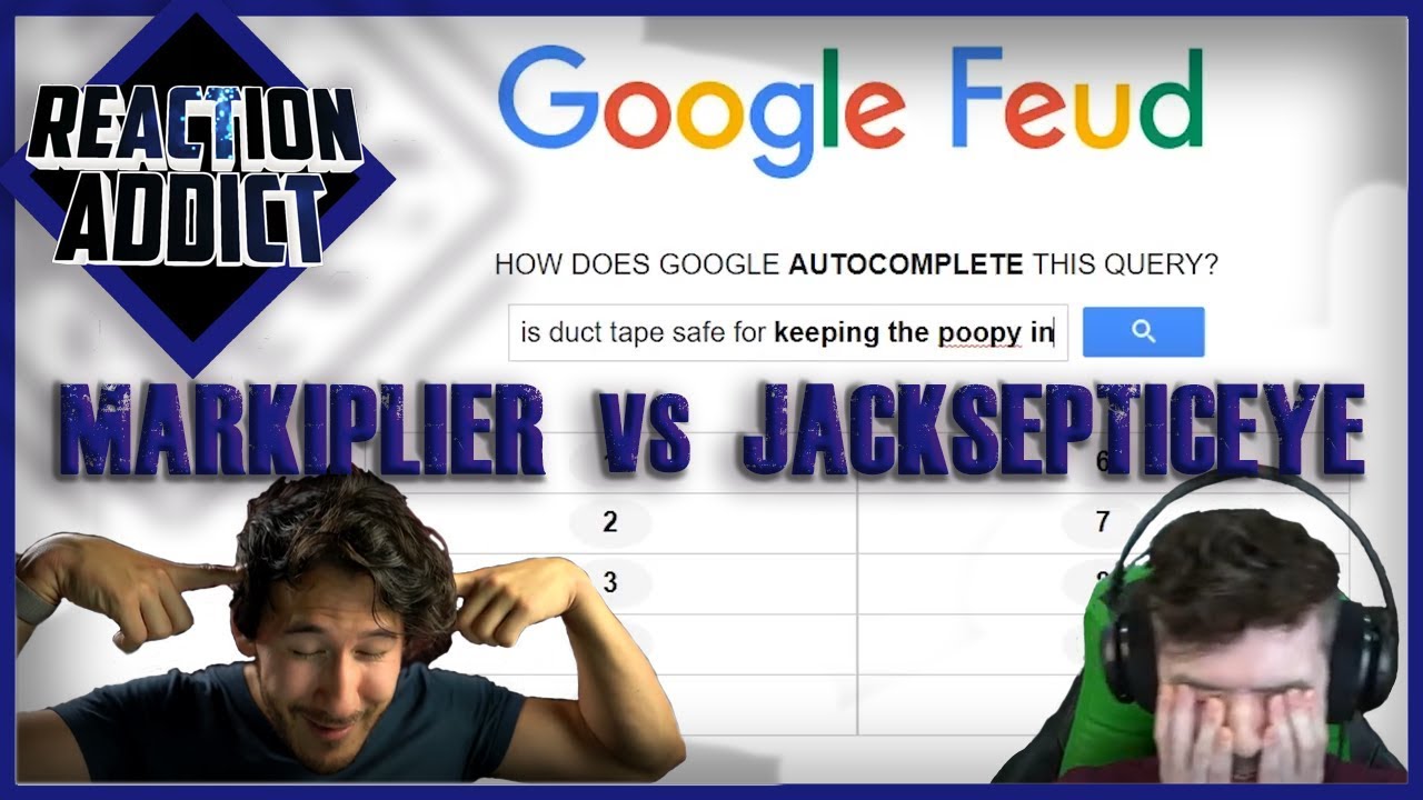 was playing google feud and saw this : r/Markiplier