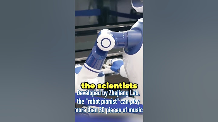 AI Robot Can Play The Piano PERFECTLY