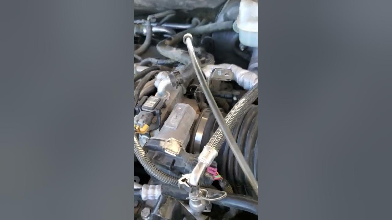 2008 Buick Lucerne CXS 4.6L EVAP Canister Purge Valve location. YouTube