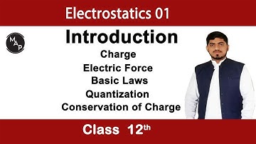 Introduction of Electrostatics Lecture in Urdu/Hindi FSC Physics BOOK 2 Chapter 12 Electrostatics