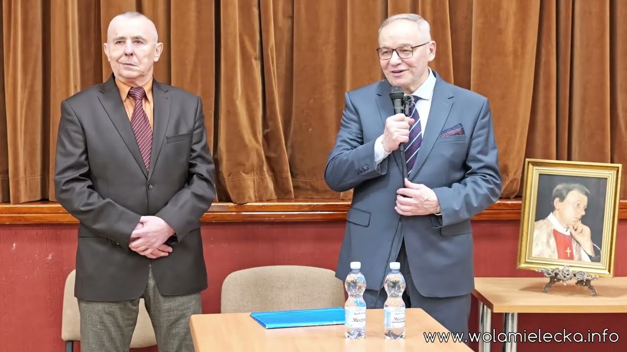 2025.12.13 Mielec. Ustalenia ws. ks. Jerzego Popiełuszki. Prok w stanie spoczynku Andrzej Witkowski