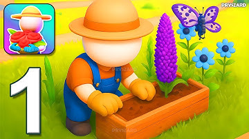 My Flower Shop - Gameplay Walkthrough Part 1 - Create the Best Flower (iOS, Android)