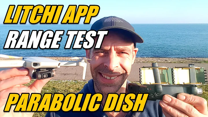 DJI Mavic Mini Litchi App Range Test With Antenna Upgrade Parabolic Dishes To Fix DJI Fly App