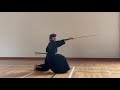 Iaido kata 17 minus 3