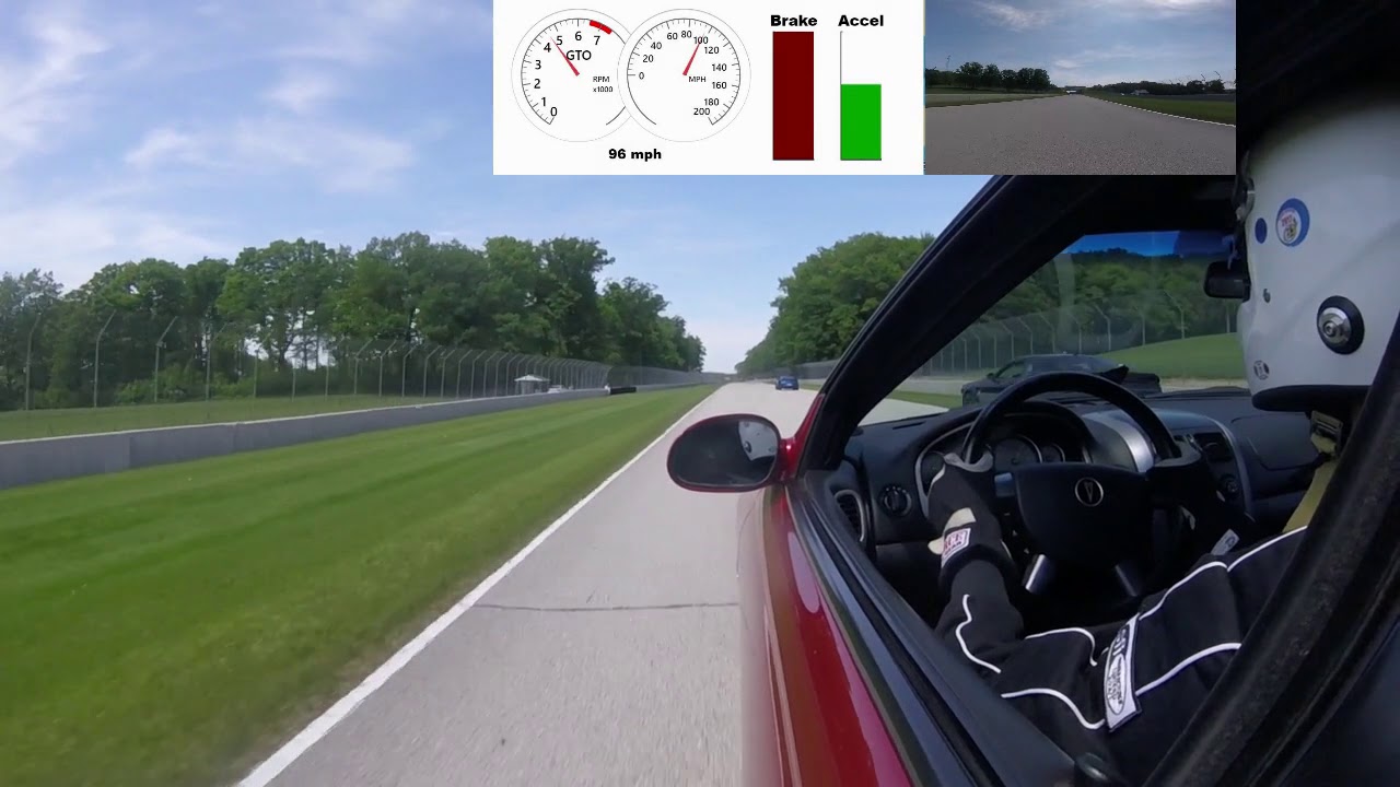 Pontiac GTO Road America Track Day