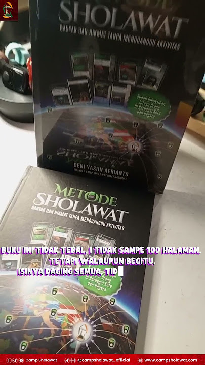 Buku Metode Sholawat - [rahasia sholawat gampang tiap hari]  Segera beli!!  #camp_sholawat  #buku
