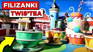 Filiżanki Twis&#39;tea (Sweet Valley) - Energylandia 2024 (4K) (POV) (Zator, Polska) GoPro HERO 12