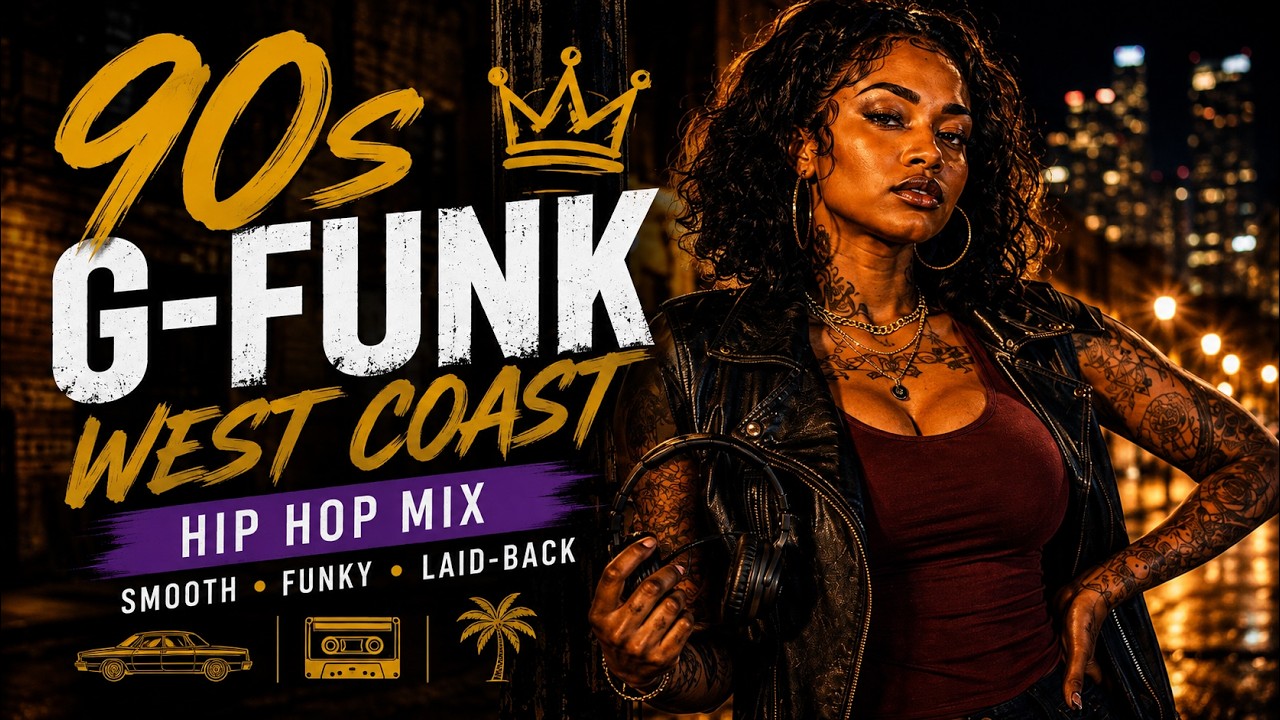 Classic G-Funk Vibes | 90s Hip Hop Mix for Relaxing & Cruising