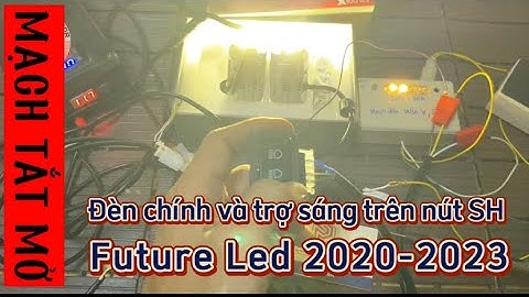 Mạch tắt mở đèn chính và đèn trợ sáng trên nút passing Sh trên các dòng xe HonDa