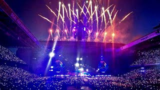 Coldplay LIVE 🇩🇰 - End of "A Sky Full Of Stars" with fireworks - Copenhagen - July 6th 2023