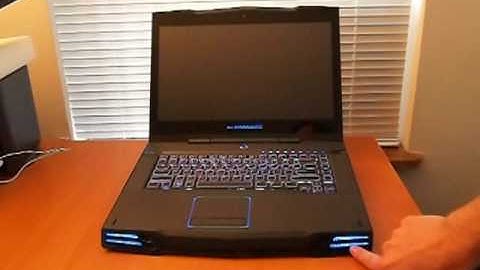 Alienware M15x Hand-on Preview