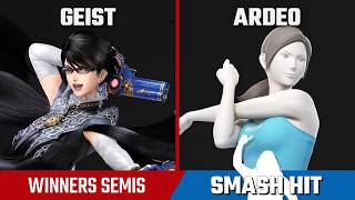 Smash Hit! Winners Semis - Geist (Bayonetta) vs Ardeo (Wii Fit Trainer) - SSBU Tournament
