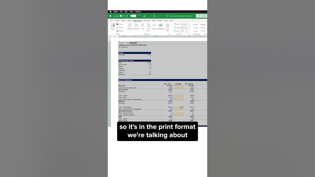 How to print format your excel workbook excelhelp exceltutorial 