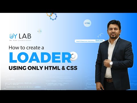 HTML & CSS Loader Tutorial: The Ultimate Step-by-Step Guide! | UY Lab | Rasel Islam