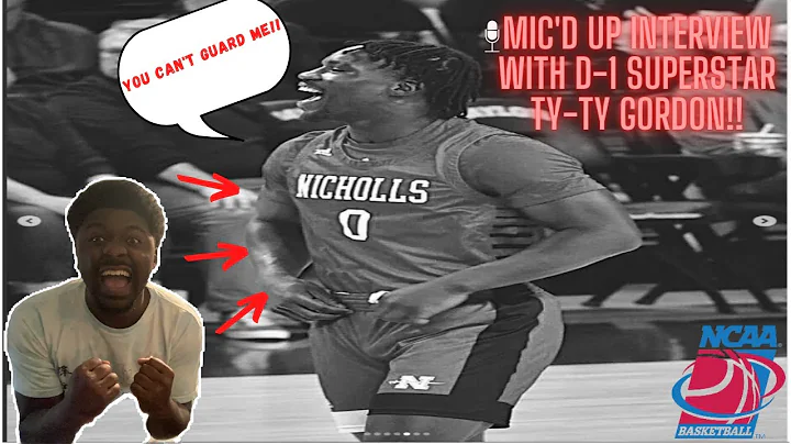 I Interviewed  D-1 Hooper Jitaurious Gordon!!
