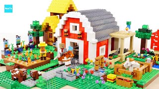 LEGO Minecraft The Red Barn 21187 Speed Build & Review - YouTube LEGO Minecraft The Red Barn 21187 Speed Build & Review - YouTube