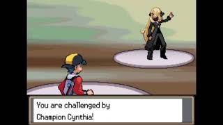 【Pokémon Diamond & Pearl】　Battle! Champion Cynthia　【Pokémon HeartGold & SoulSilver Soundfont】