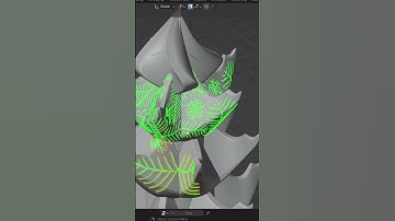 Modeling a Christmas tree in Blender for 3D Printing