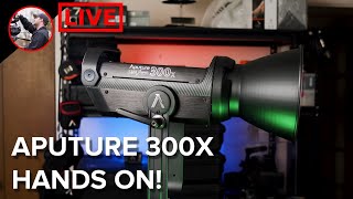  Aputure 300x Bi-Color LED First Looks and Hands On! - LIVE