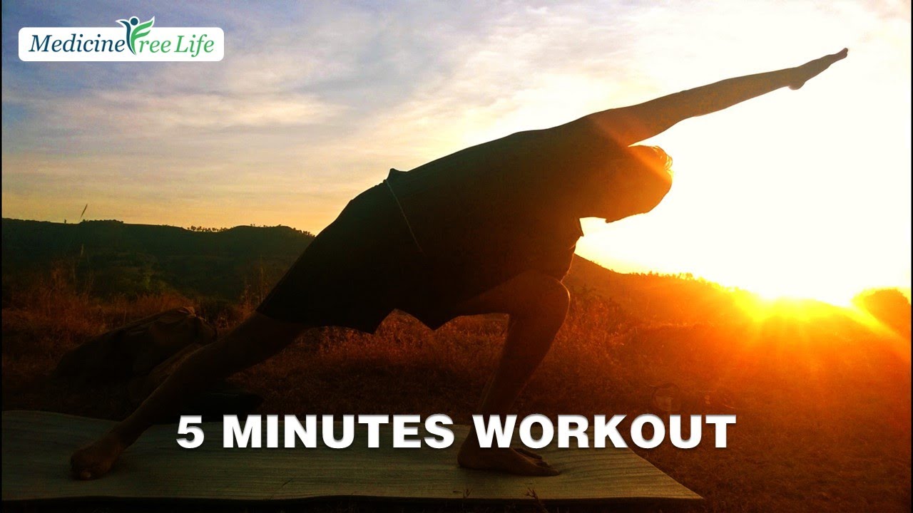 Five Minutes Workout with Nikhil - YouTube