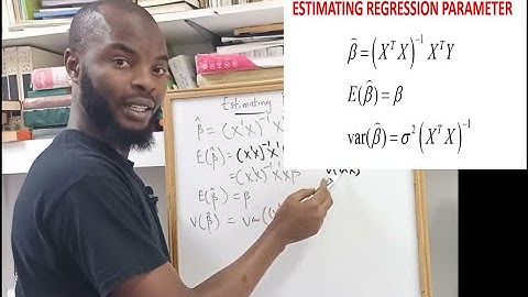 Estimating Regression Parameters