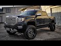 2018 GMC Sierra Denali 1500. 5" RC Lift w/ MagneRide, 22x12's on 33's!