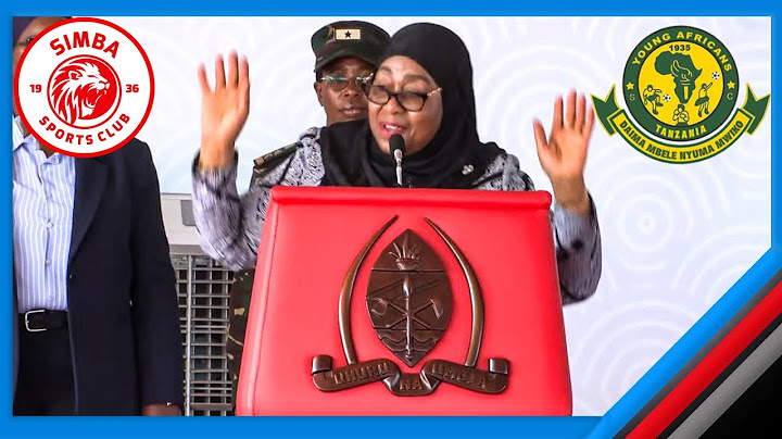 RAIS SAMIA AELEZA TIMU ANAYOSHABIKIA KATI YA SIMBA NA YANGA