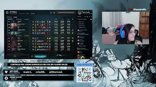 Carol only quinn e sejuani em busca do GM | LEAGUE OF LEGENDS AO VIVO