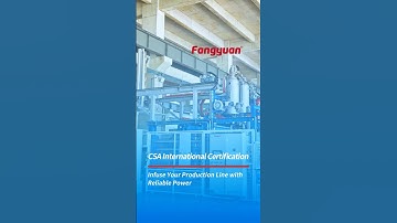Fangyuan EPS Moulding  Machines is internationally CSA certified ensuring high quality#CSACertified