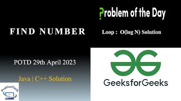 Find Number | GFG | POTD | 29th April 2023  | Base-5 number System | Java | C++ | Problem Of The Day