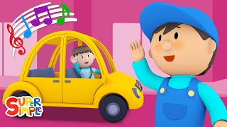 Driving In My Car | Carl's Car Wash | Song for Kids