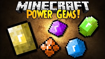 Minecraft Mod Showcase: POWER GEMS!