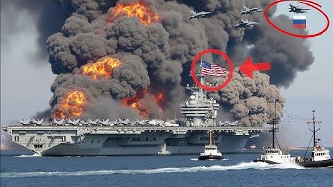15 minutes ago: Russian Sukhoi Su-57 pilot destroys US aircraft carrier monster in the Red Sea