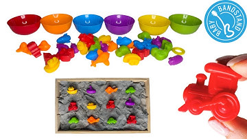 Learn Colors for Toddlers - Color Matching and Sorting- Toddler Learning -  Learn with Ms  Alyssa